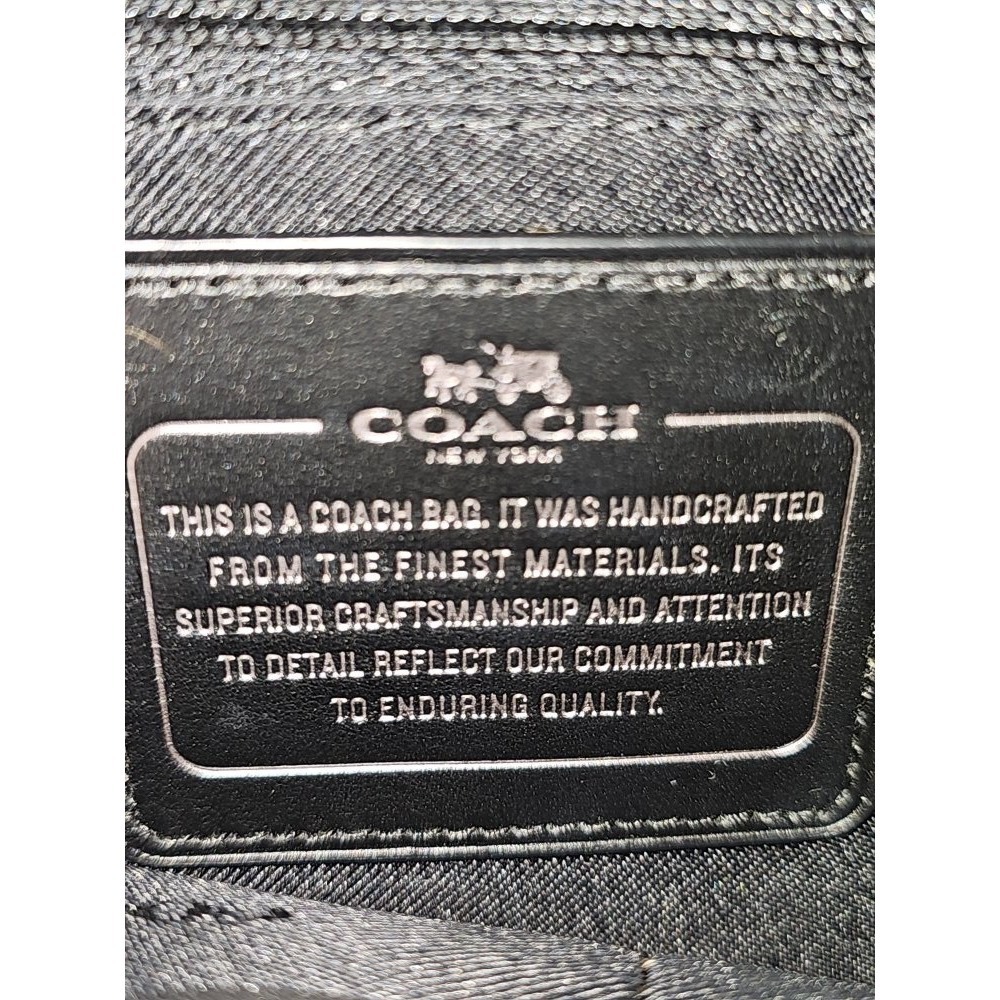 Coach Canyon Quilt Primrose Satchel In Exotic Embossed Leather 38295 - Picture 7 of 11
